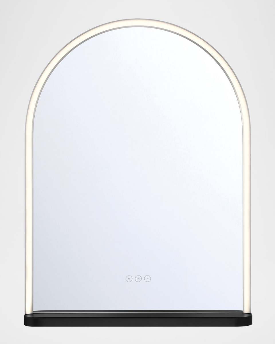 Serin 32" LED Lighted Mirror with Shelf